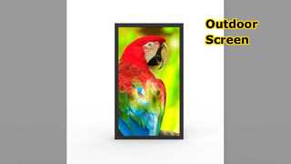 Signage impermeável de Digitas propaganda exterior de 32 polegadas