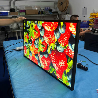 comprar 32' 4K painel LCD de destaque LCD exibição exterior janela loja LCD brilhante sinalização online manufacture