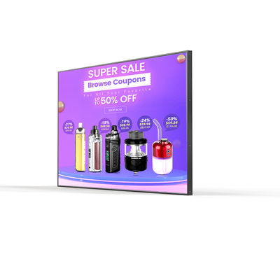 comprar Exibição LCD comercial virada para a janela Exibição táctil de sinalização digital legível com luz solar Fabricação em linha