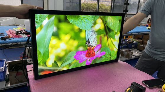 comprar Display digital de LED exterior Totem de publicidade industrial de 32 polegadas OEM Fabricação em linha