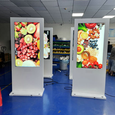 comprar Displays comerciais IP65 à prova d'água para sinalização digital exterior anti-roubo vertical online manufacture