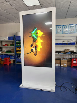 comprar Ecrã de toque de liga de alumínio impermeável Quiosque de sinalização digital exterior personalizável online manufacture