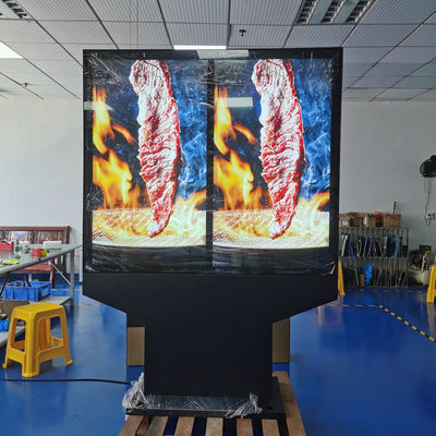 comprar 55-Inch Outdoor Waterproof Dual-Screen Menu Board With Sunscreen Thermal Treatment Middle East Available Fabricação em linha