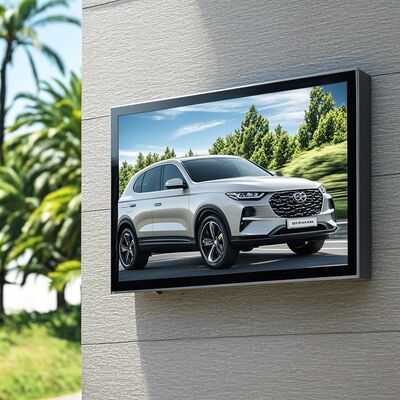 comprar Máquina de Publicidade LCD para Exterior de 55 Polegadas com Tecnologia Full Lamination, Brilho de 4000 Nits e Sinalização Digital à Prova d'Água IP67 Fabricação em linha