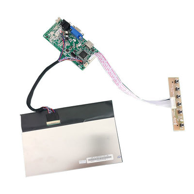 8' 1280x800 RGB Display LCD legível à luz solar com interface HDMI/VGA IPS 5w ultra baixa potência