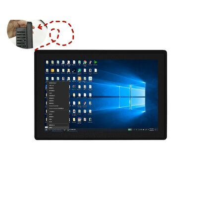 10.1 polegadas 1280x800 IPS LCD Industrial Control All-in-One Monitor com capacitivo touch screen para sinalização digital exterior à prova d'água